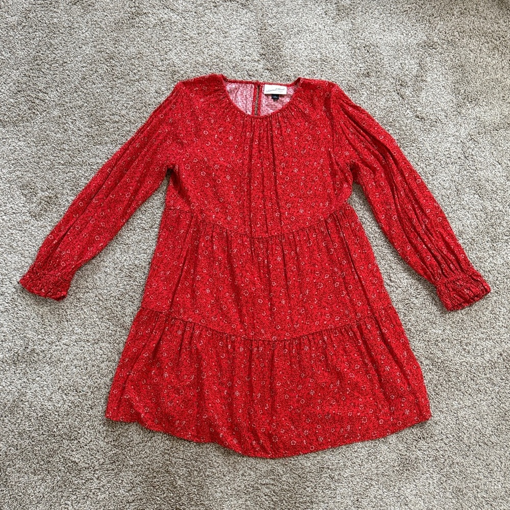 Universal Thread Red Floral Women’s Dress
